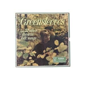 Vintage Slipcased Vinyl Greensleeves & 57 Other Favorite Folk Songs